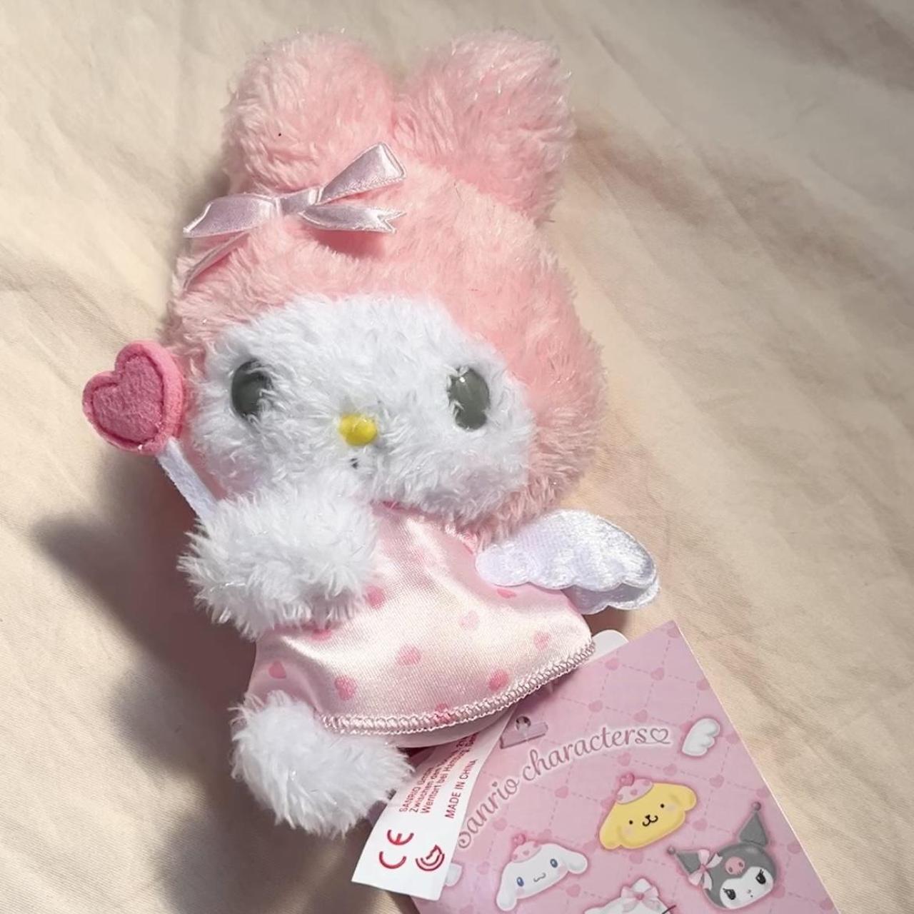 My melody dreaming angel plush keychain - sold out... - Depop