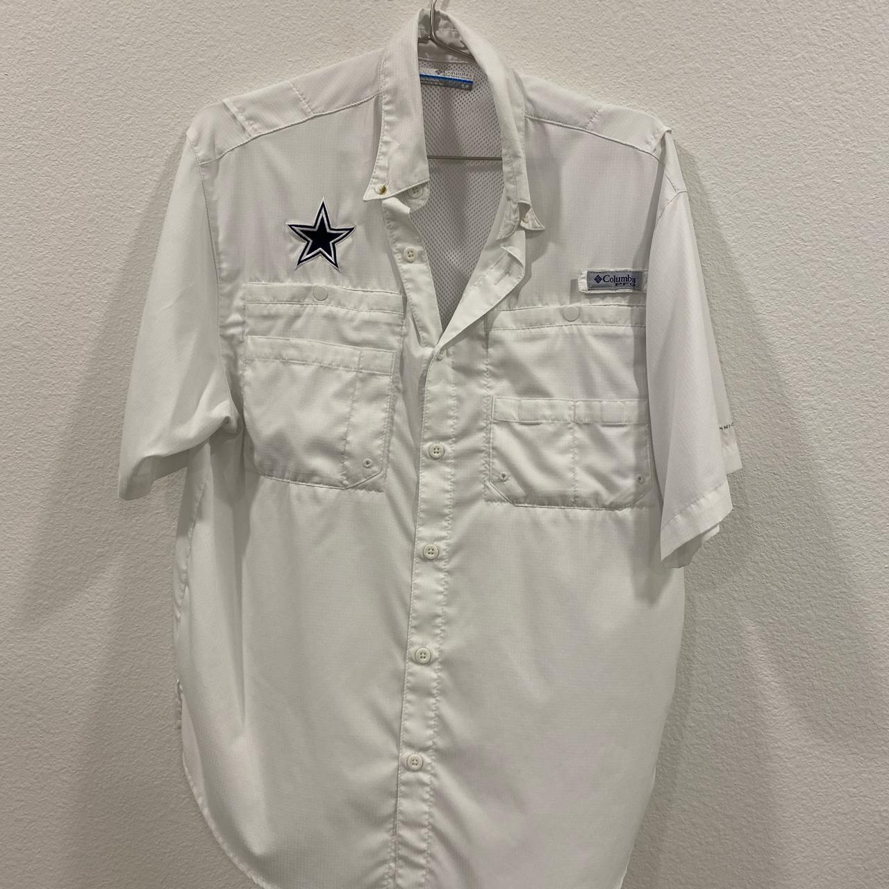 dallas cowboys columbia pfg shirt