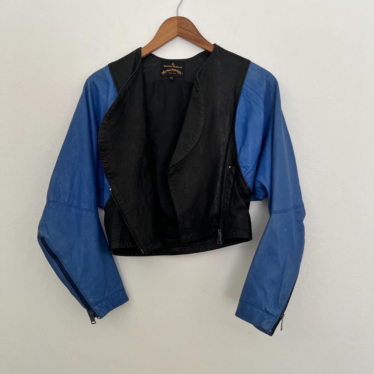 Vivienne Westwood Anglomania Leather Biker Jacket - | Depop