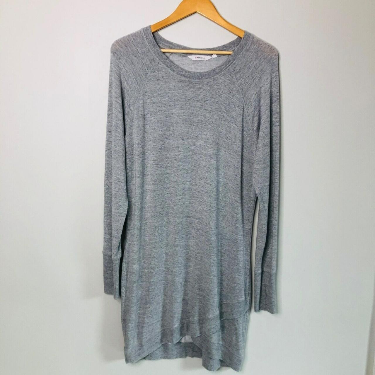 Athleta Women's Grey Dress | Depop