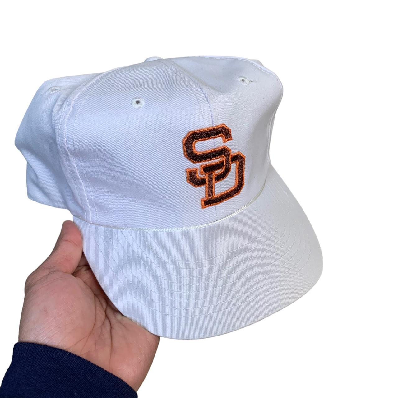 Vintage Sports Specialties Plain Logo San Diego Padres Snapback Hat MLB