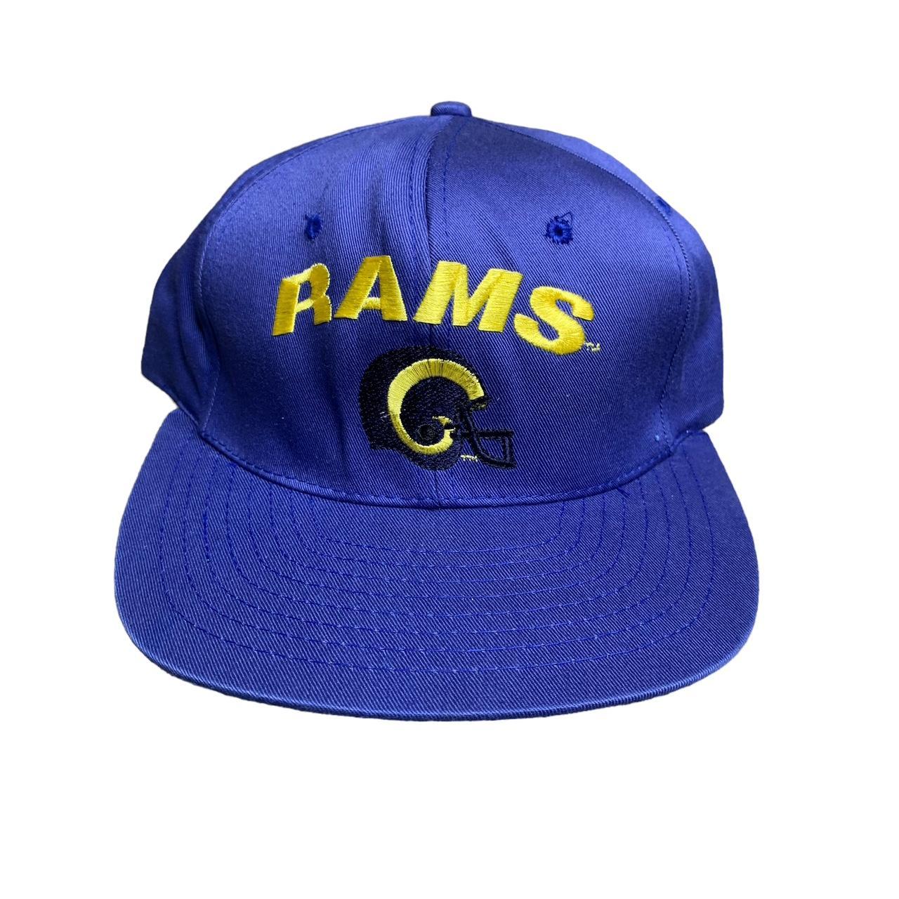 LA Rams old school Mitchell & Ness SnapBack hat. - Depop