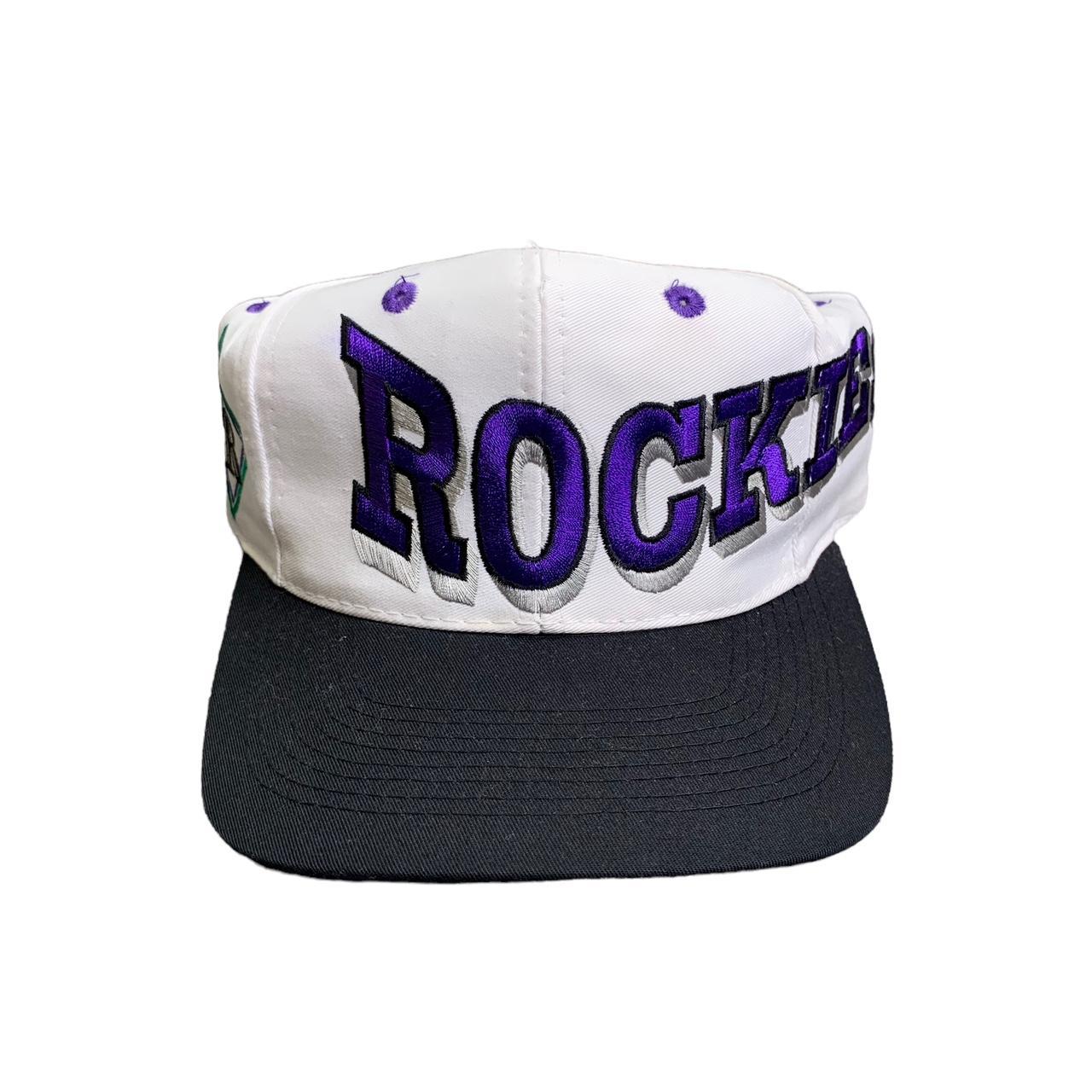 Vintage STARTER Colorado Rockies Snapback MLB - Depop