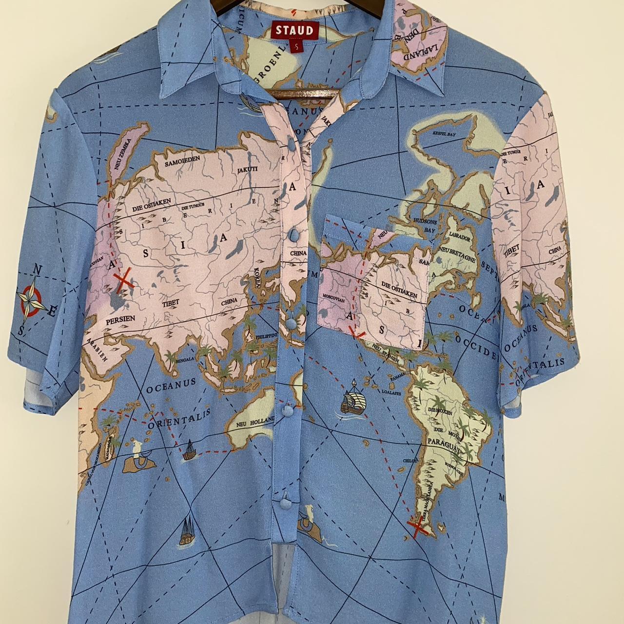 world map shirt forever 21