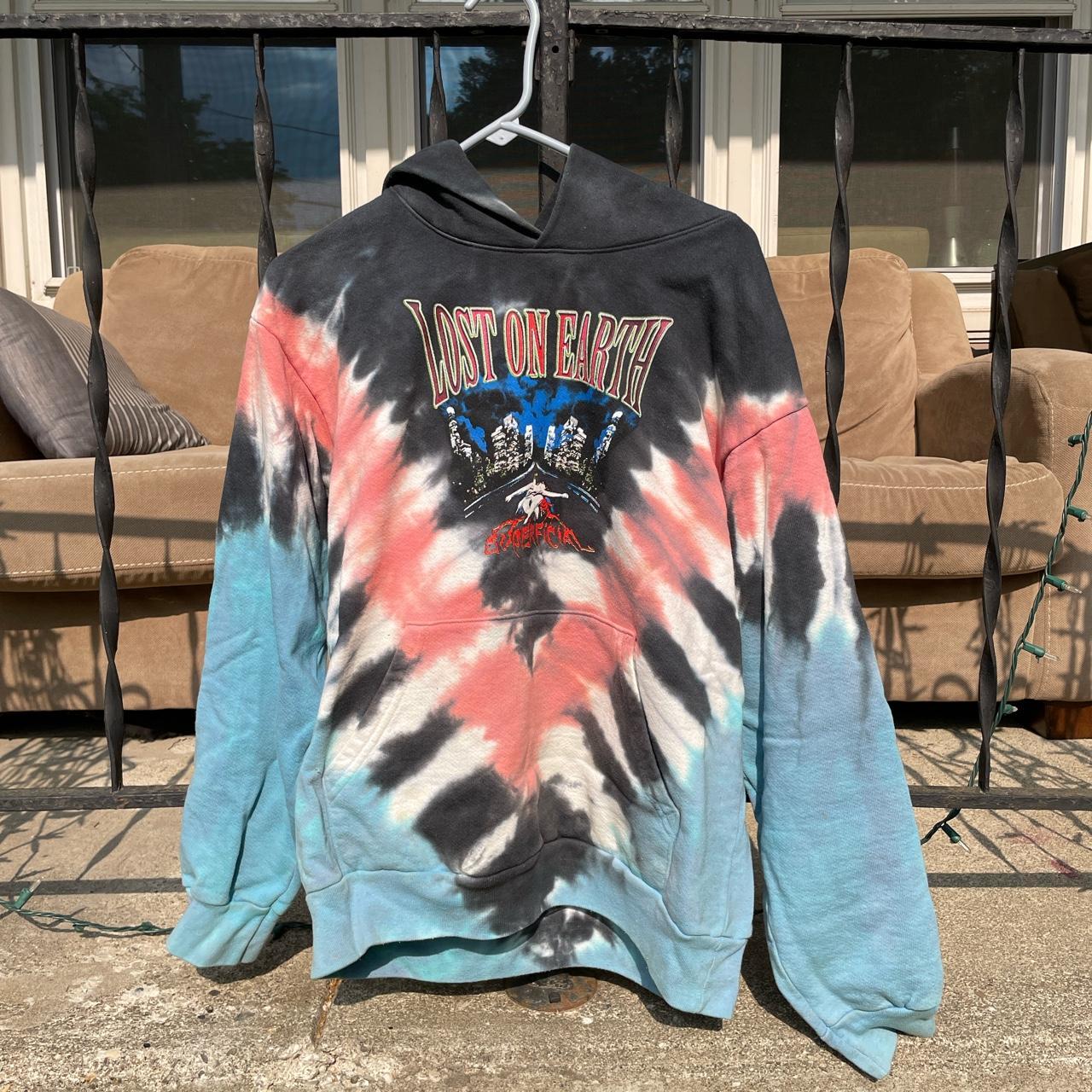 Los angeles discount tie dye hoodie