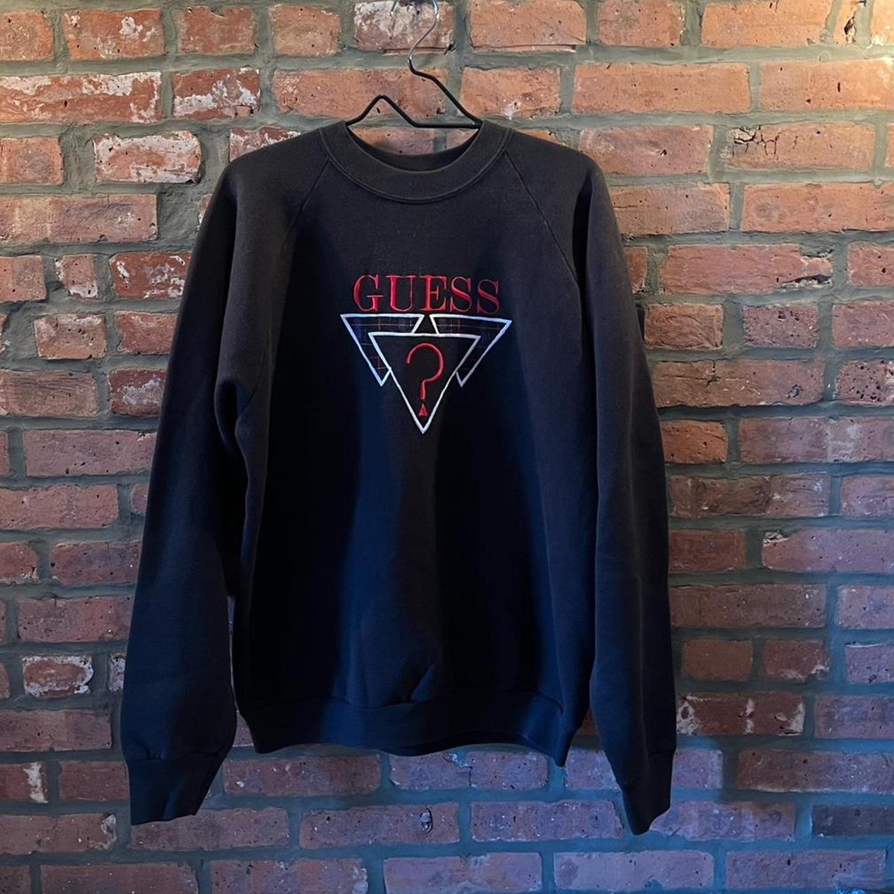 Vintage 90s Baltimore Ravens Crewneck Flaws shown - Depop