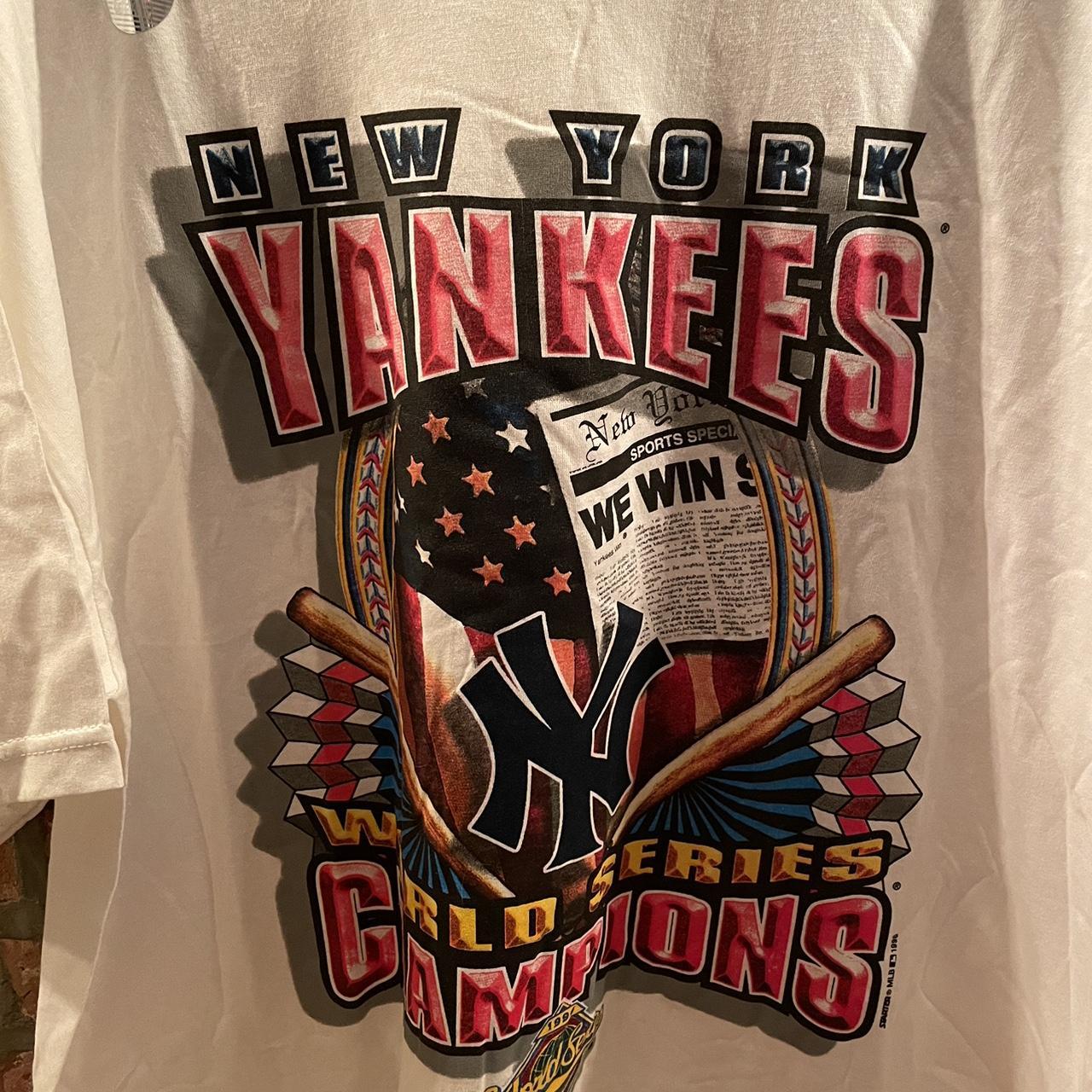 Vtg New York Yankees Subway Series Champions - Depop