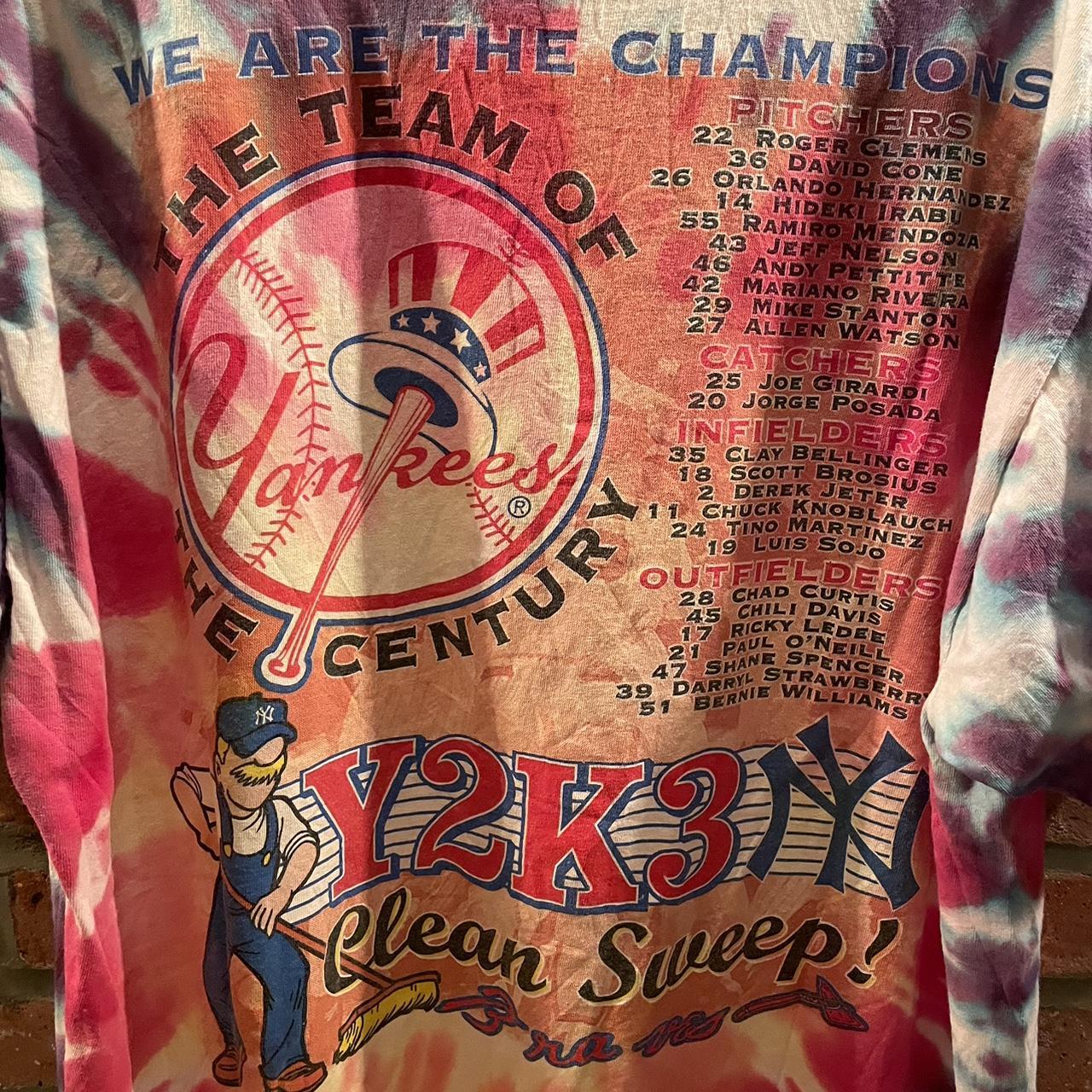 Vintage New York Yankees 1999 World Series Champions - Depop