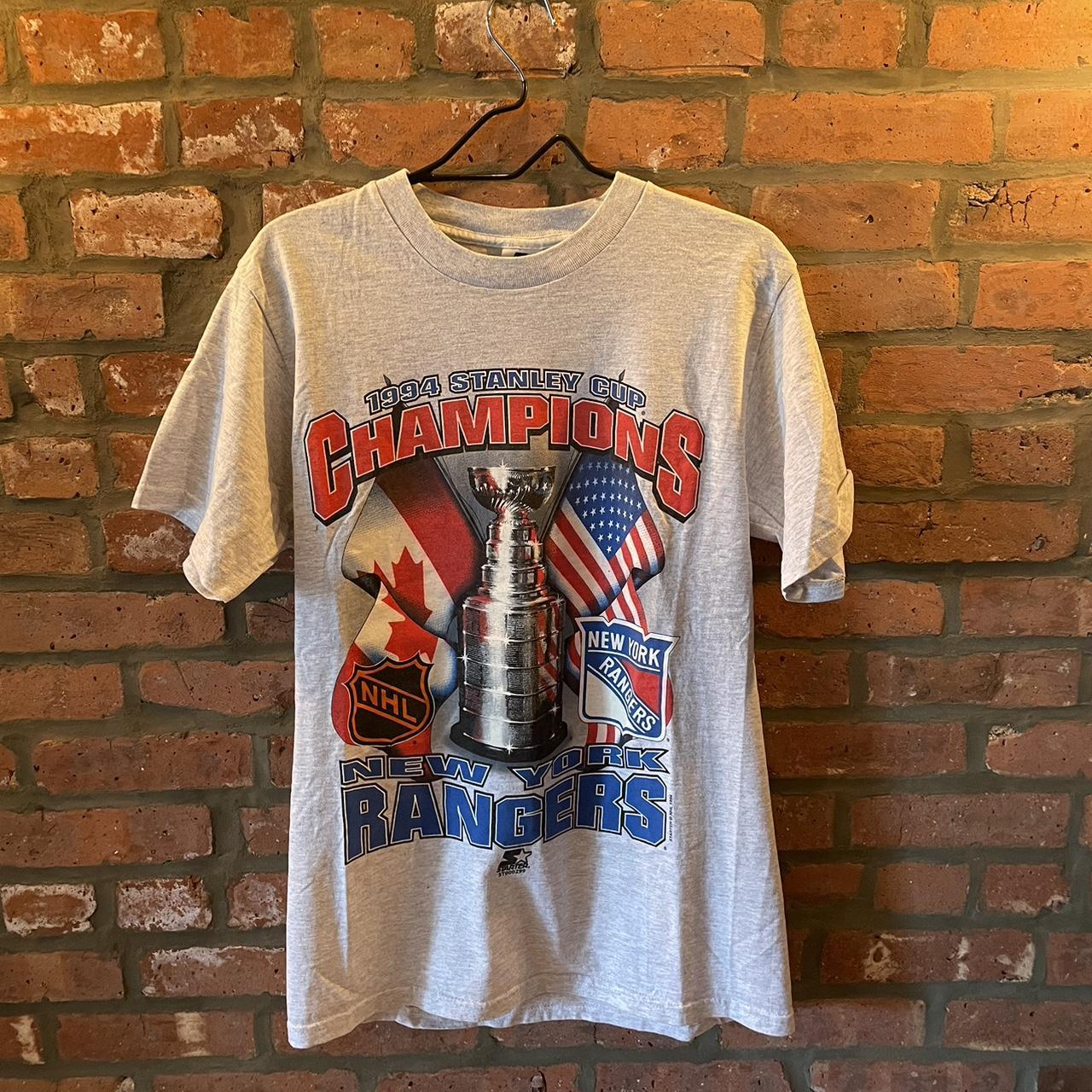 Vintage 1994 Starter NHL Stanley Cup Champions New - Depop