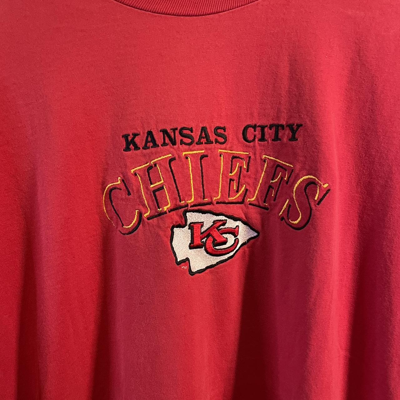 Vintage Chiefs Kansas City Tee sz. XL Grailed - Depop