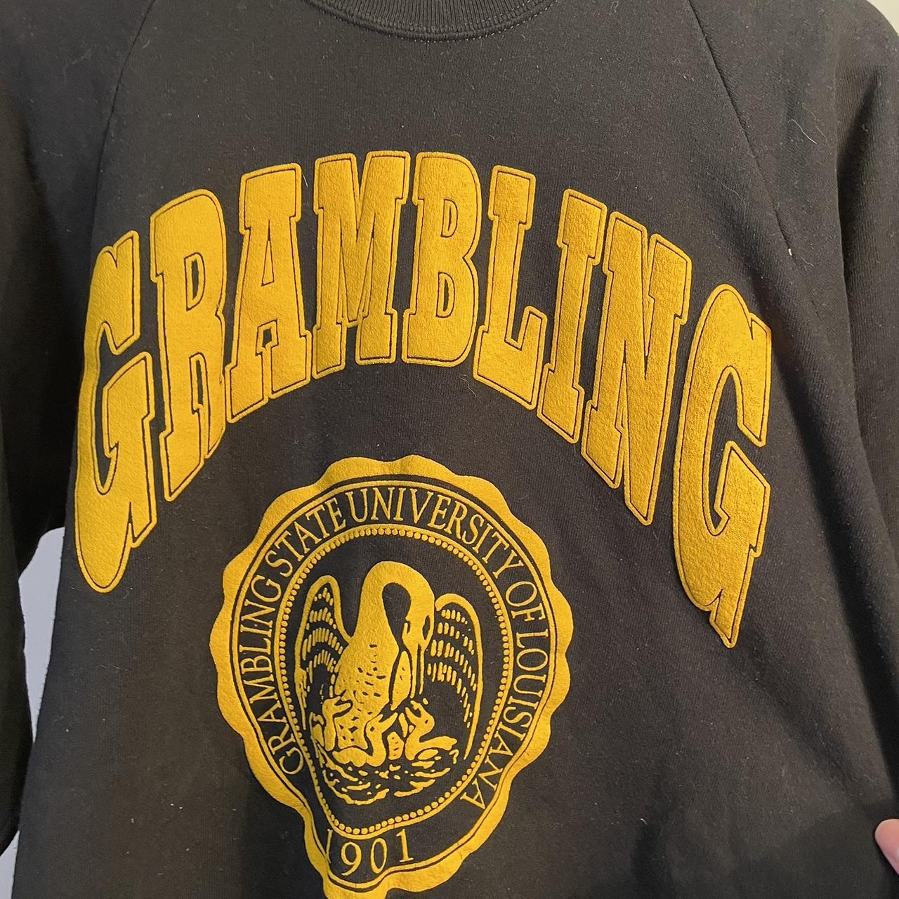 Vintage 80s Grambling state university crewneck... - Depop