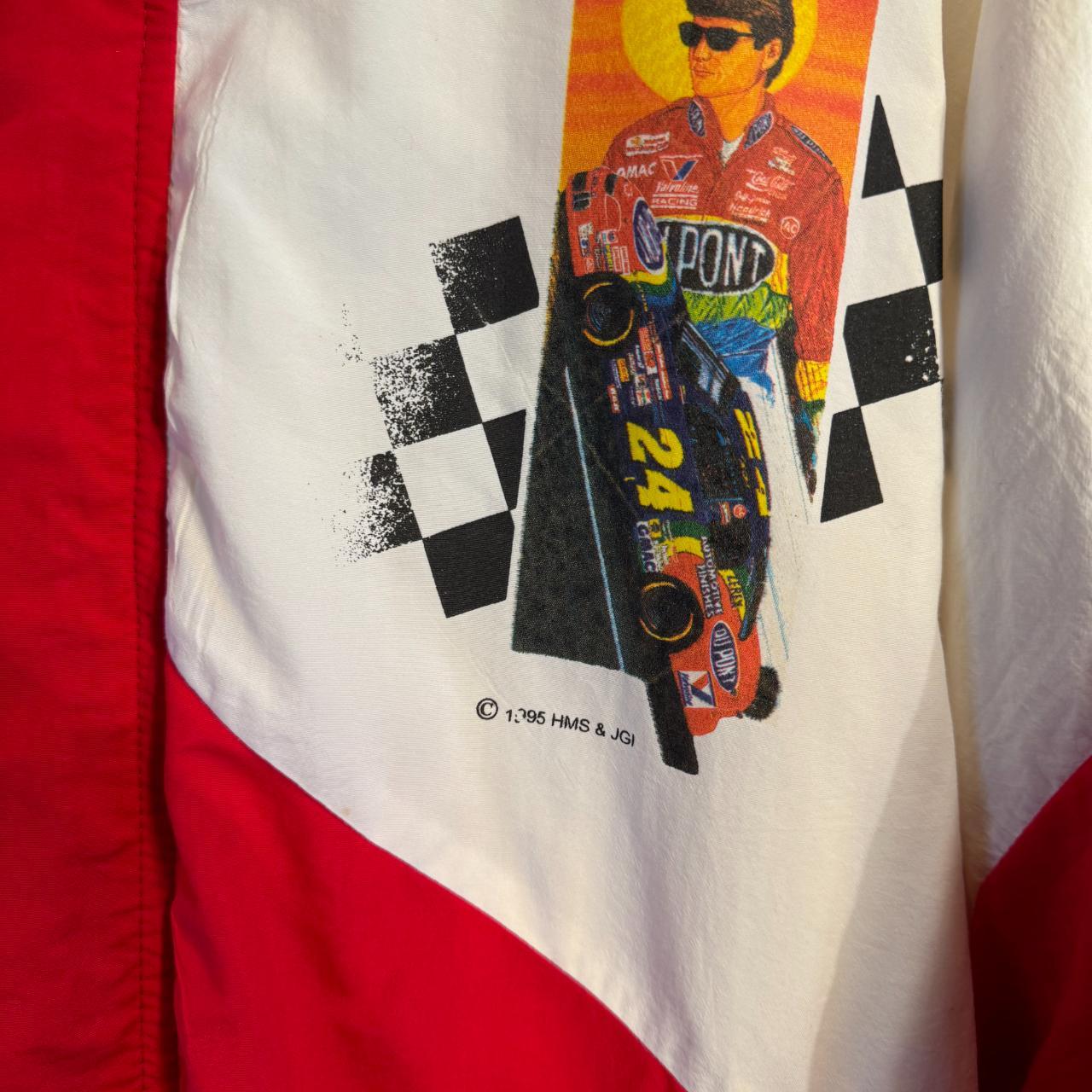 Vintage Jeff Gordon Colorblock Nascar... - Depop