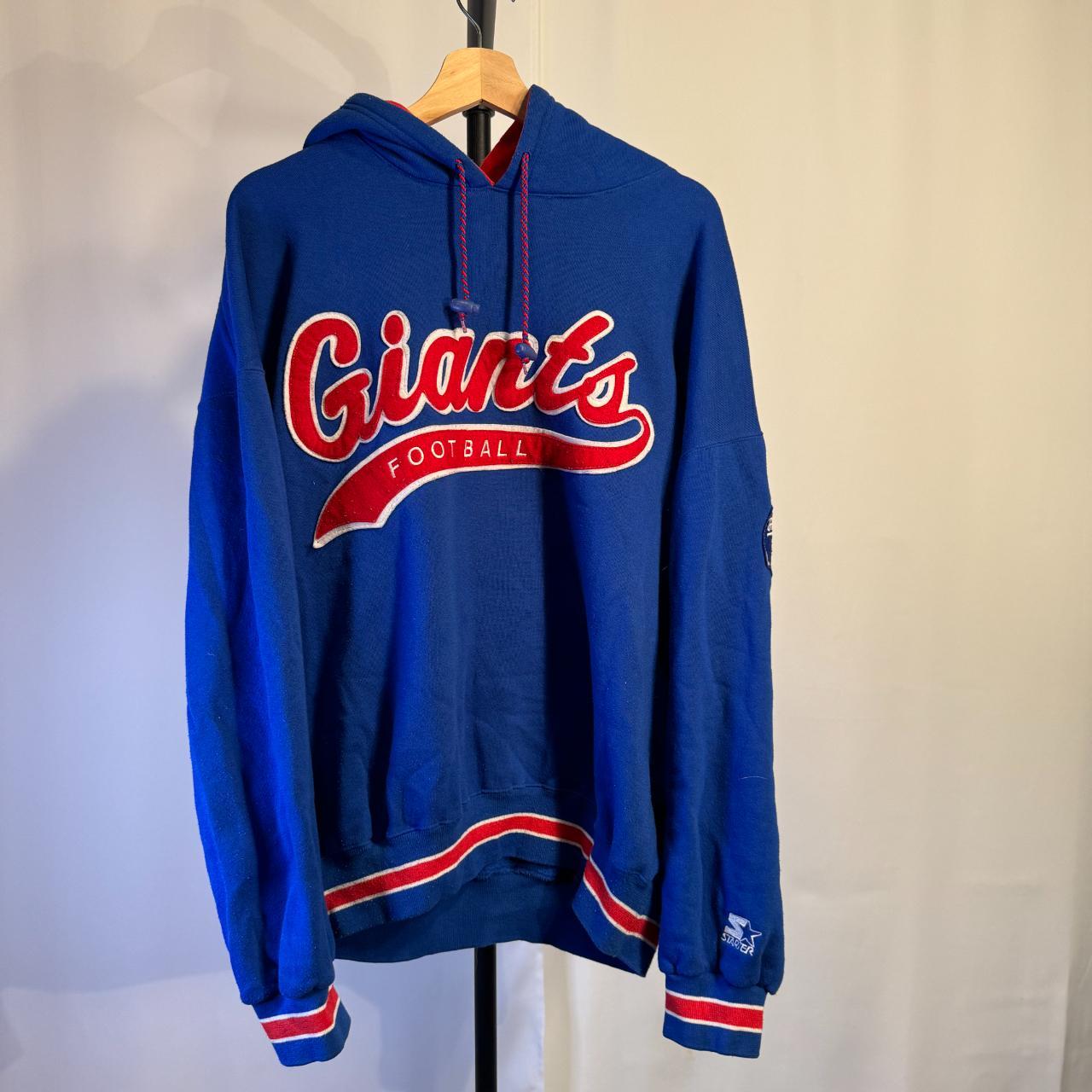 New York sold Giants starter script hoodie