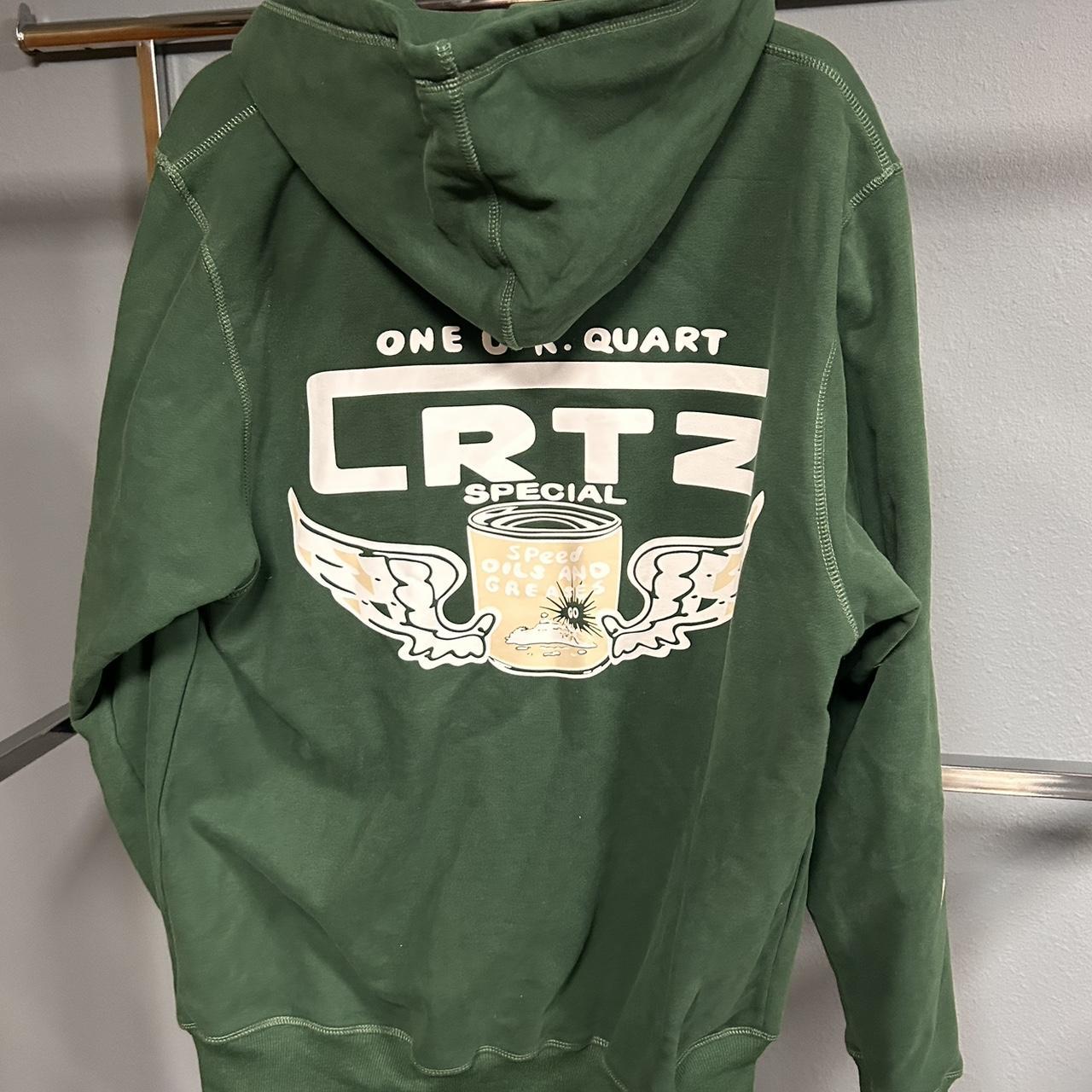 Green Corteiz Crtz RTW hoodie large new - Depop