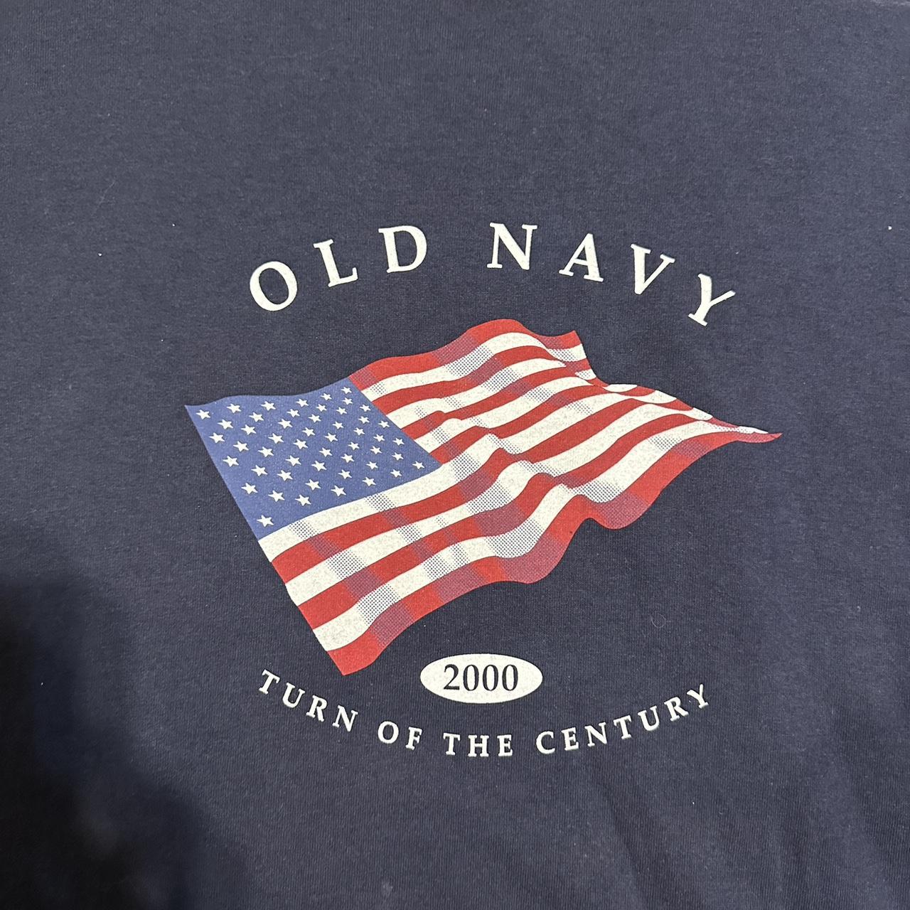 old navy flag shirt 2000