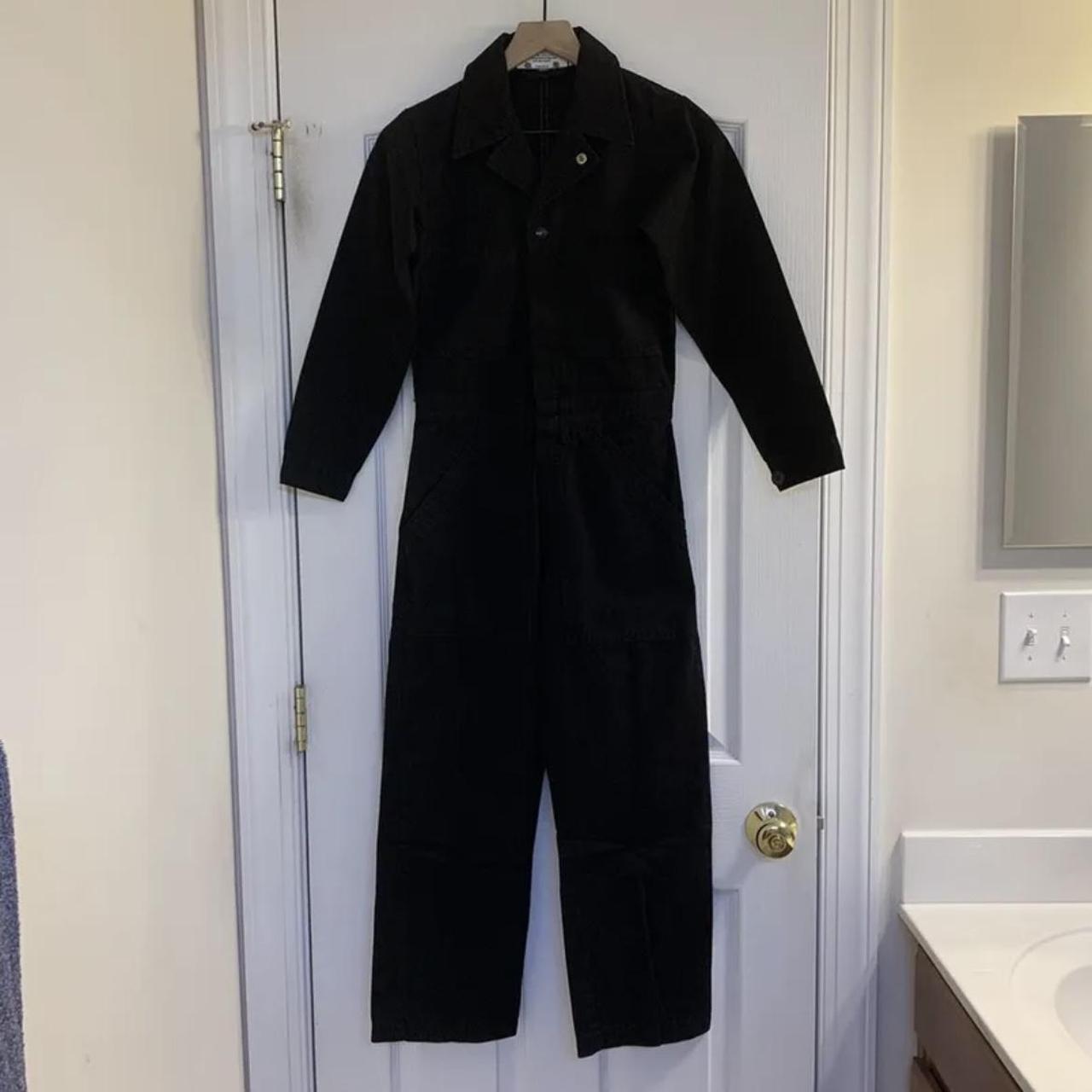 Big Bud Press Black Long Sleeve Jumpsuit Size Depop