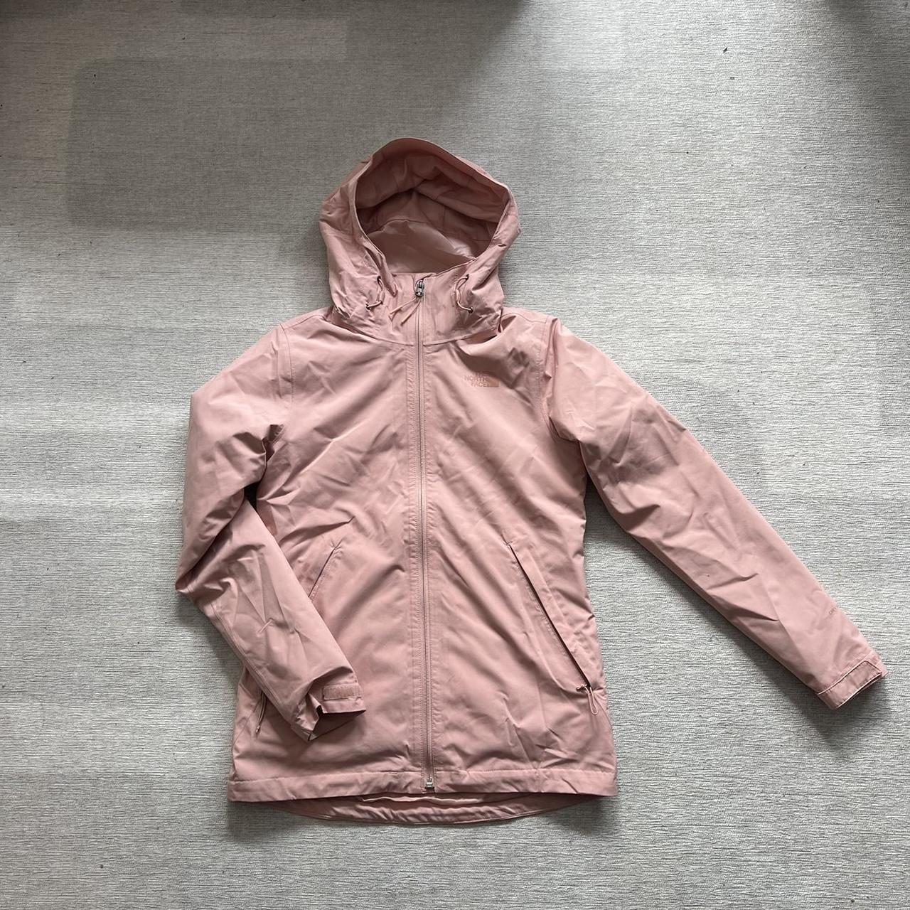 Northface winter hot sale coats pink