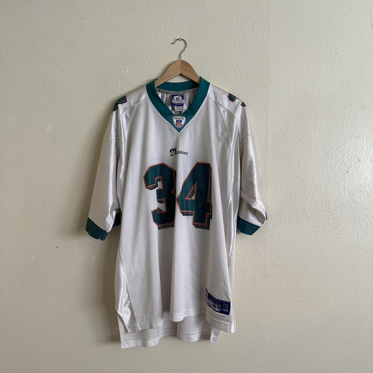 Reebok NFL R Williams 34 Miami Dolphins Jersey Men - Depop