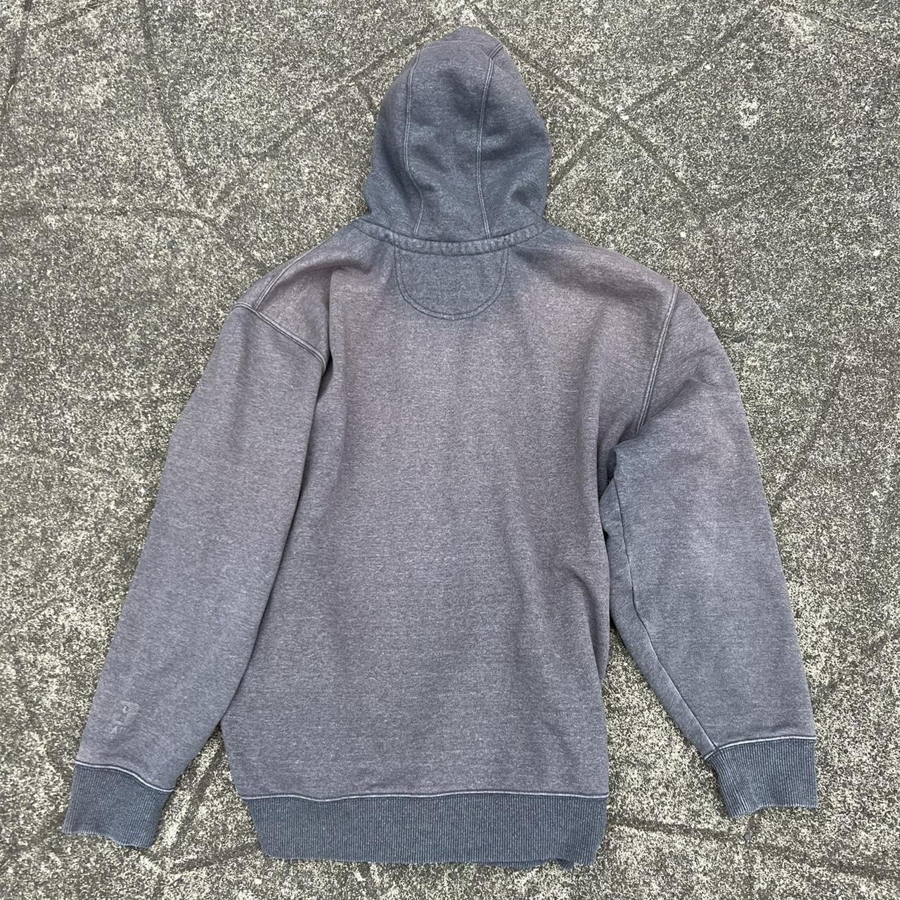 faded gray carhartt hoodie super heavyweight... - Depop