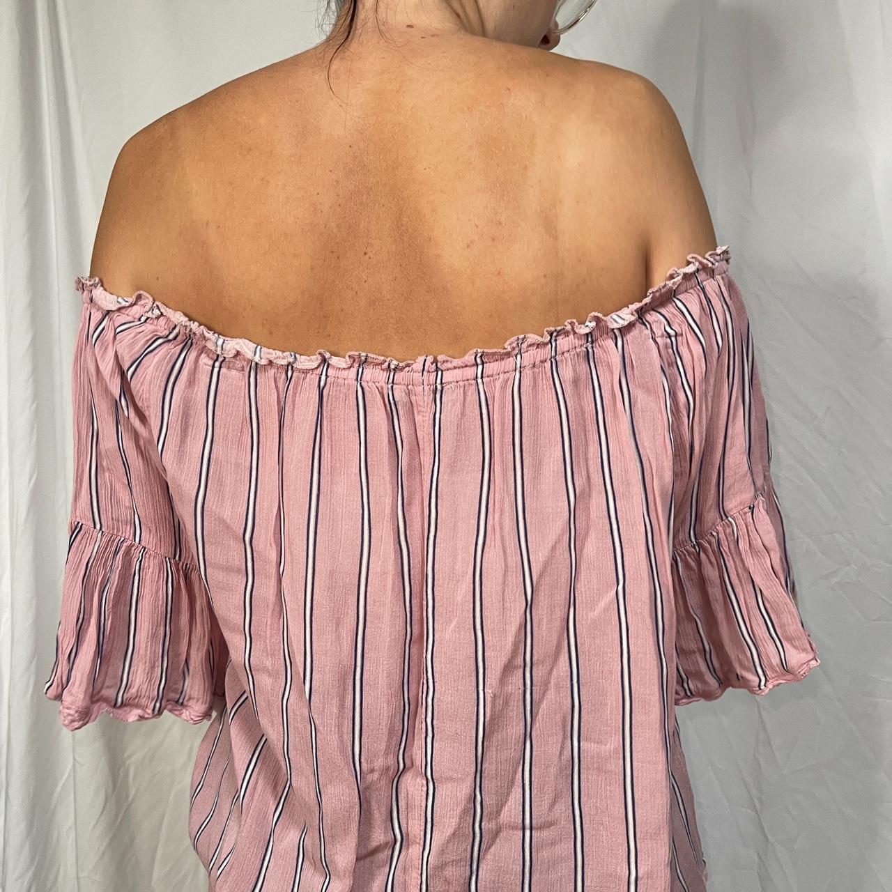 American eagle off the shoulder top hot sale