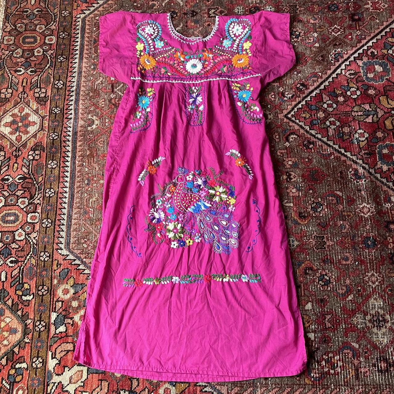 Pink Mexican Dress