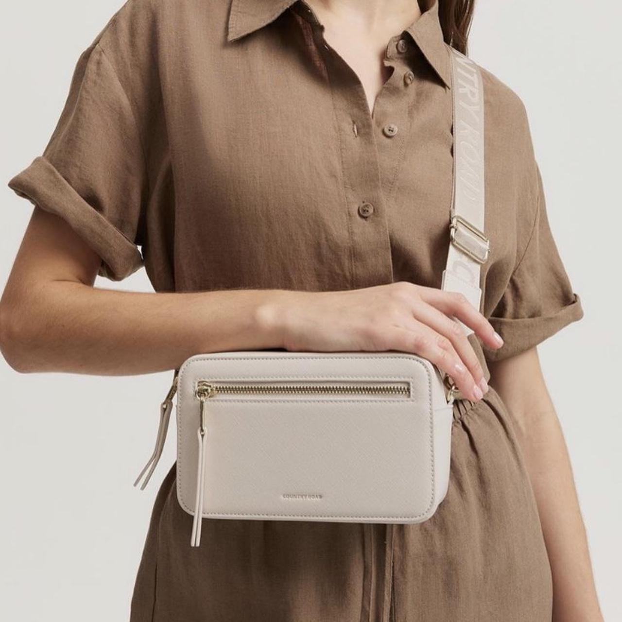 Country road Branded Camera Bag / oyster Brand... Depop