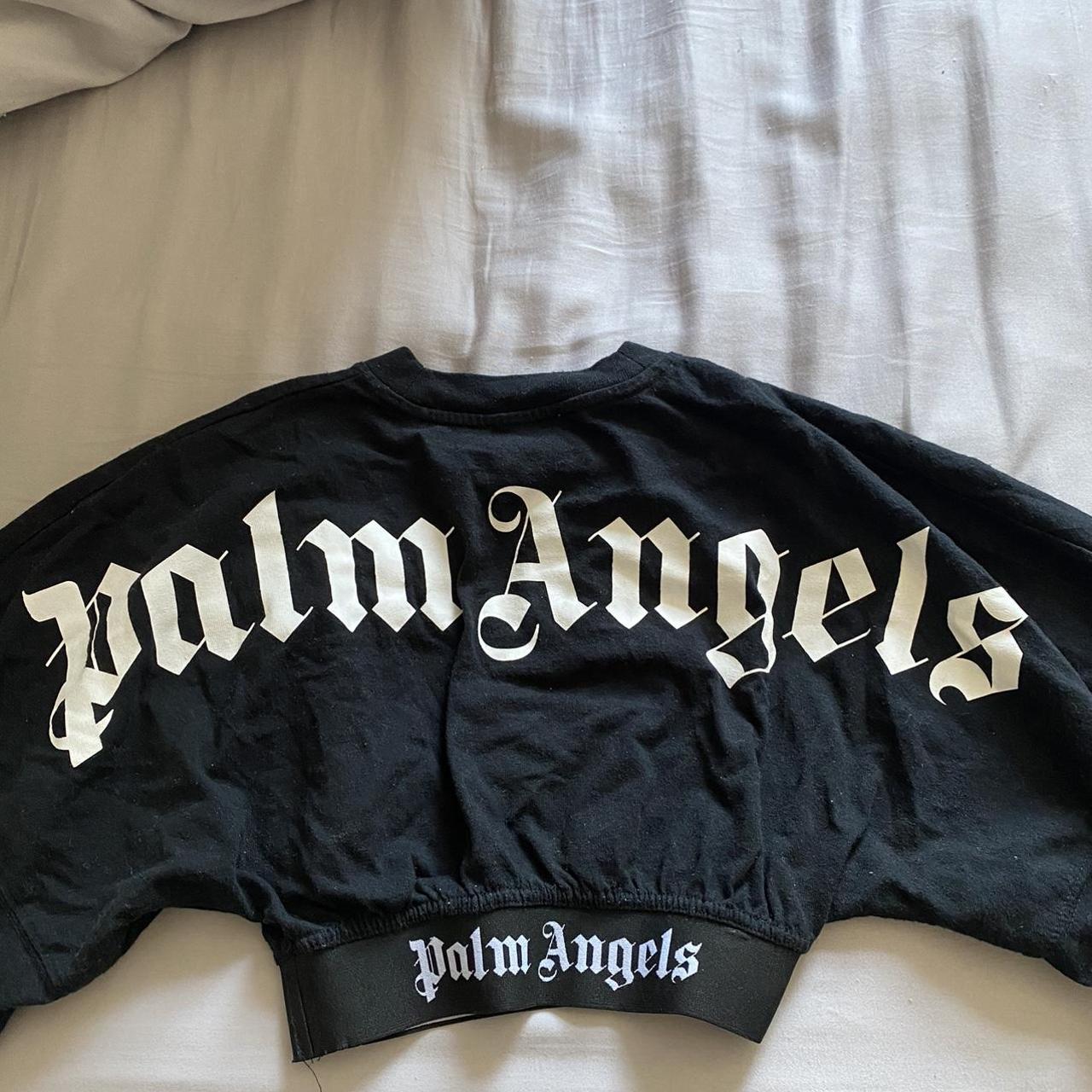 Palm Angels crop top very good condition, only worn... - Depop