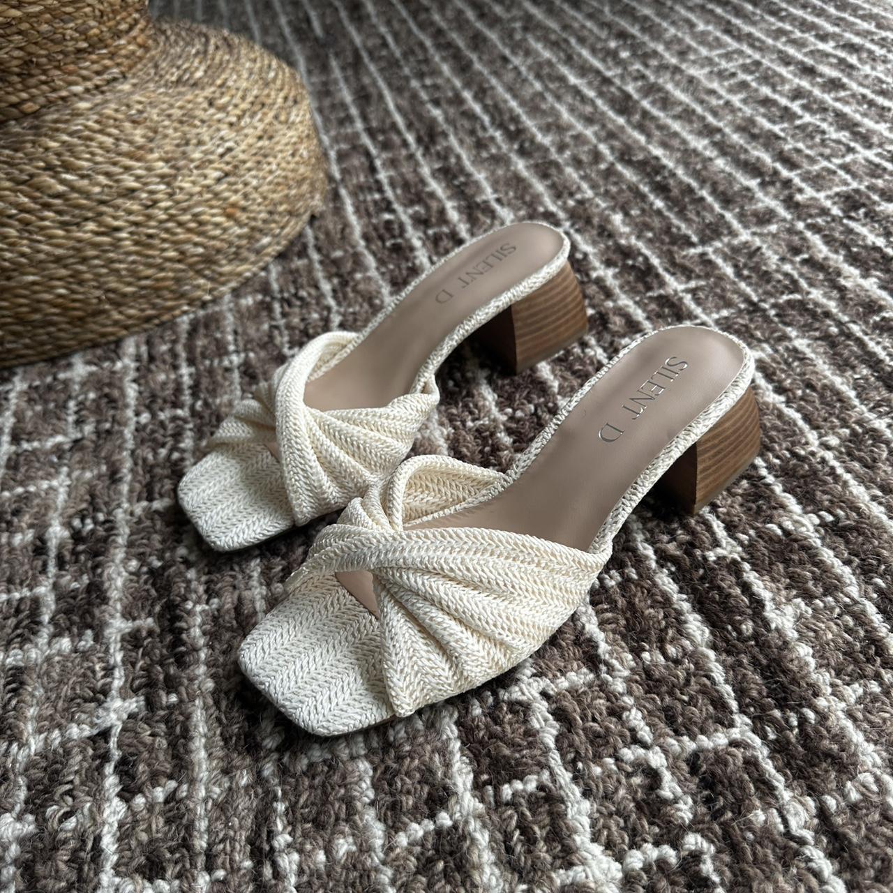 Women's Mules - Cream/Tan - US 6.5 – SILENT D nea… - image 1