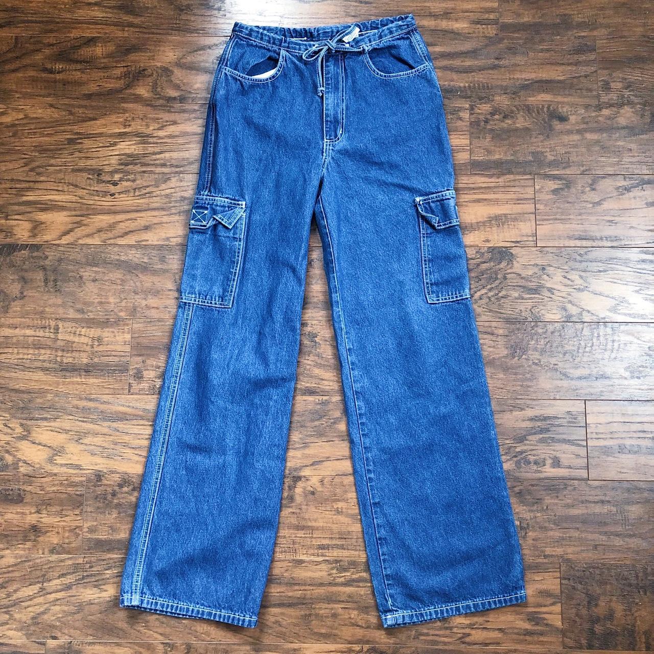 vintage Y2K cargo jeans 90s baggy wide leg Encore... Depop