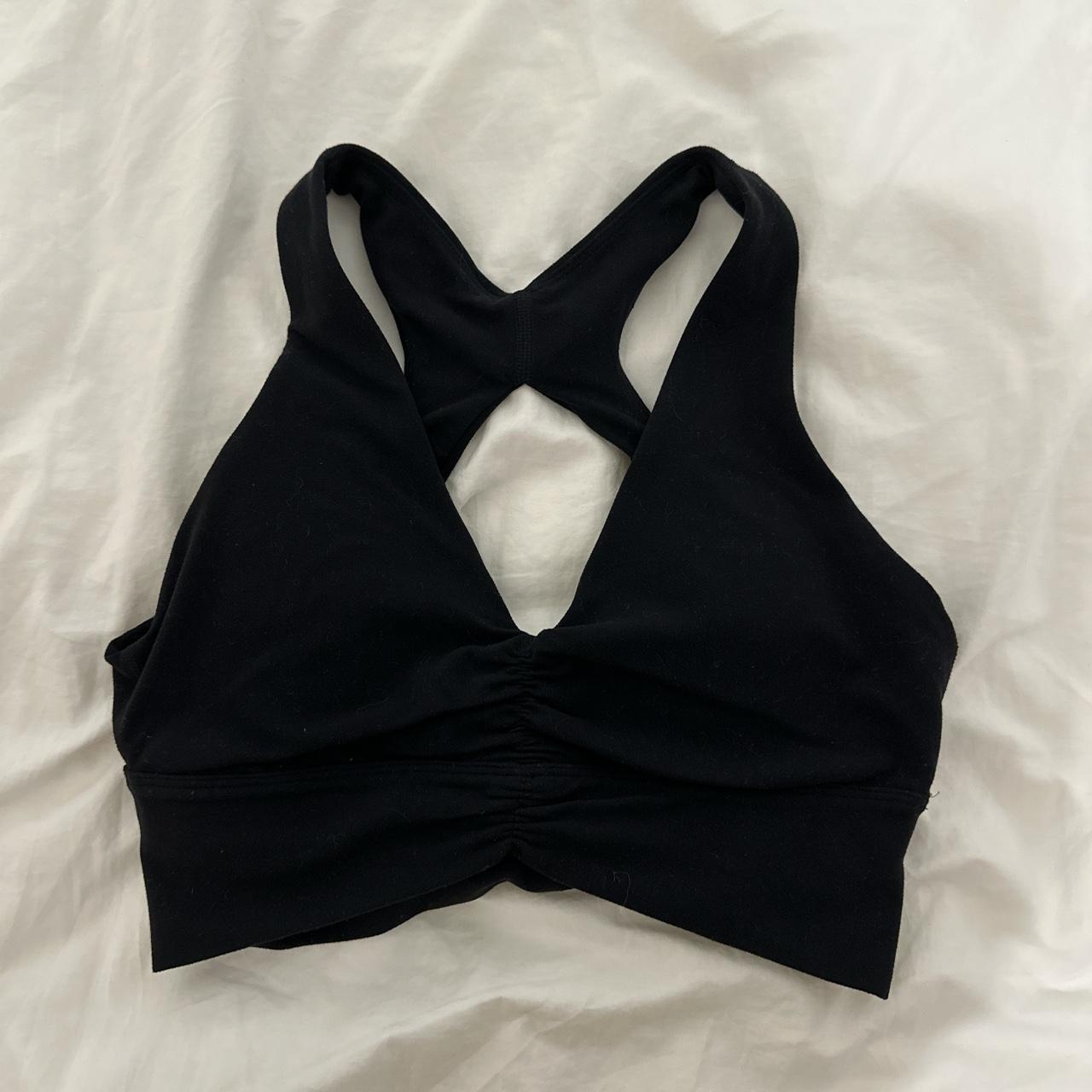 Aritzia Women's Black Bra | Depop