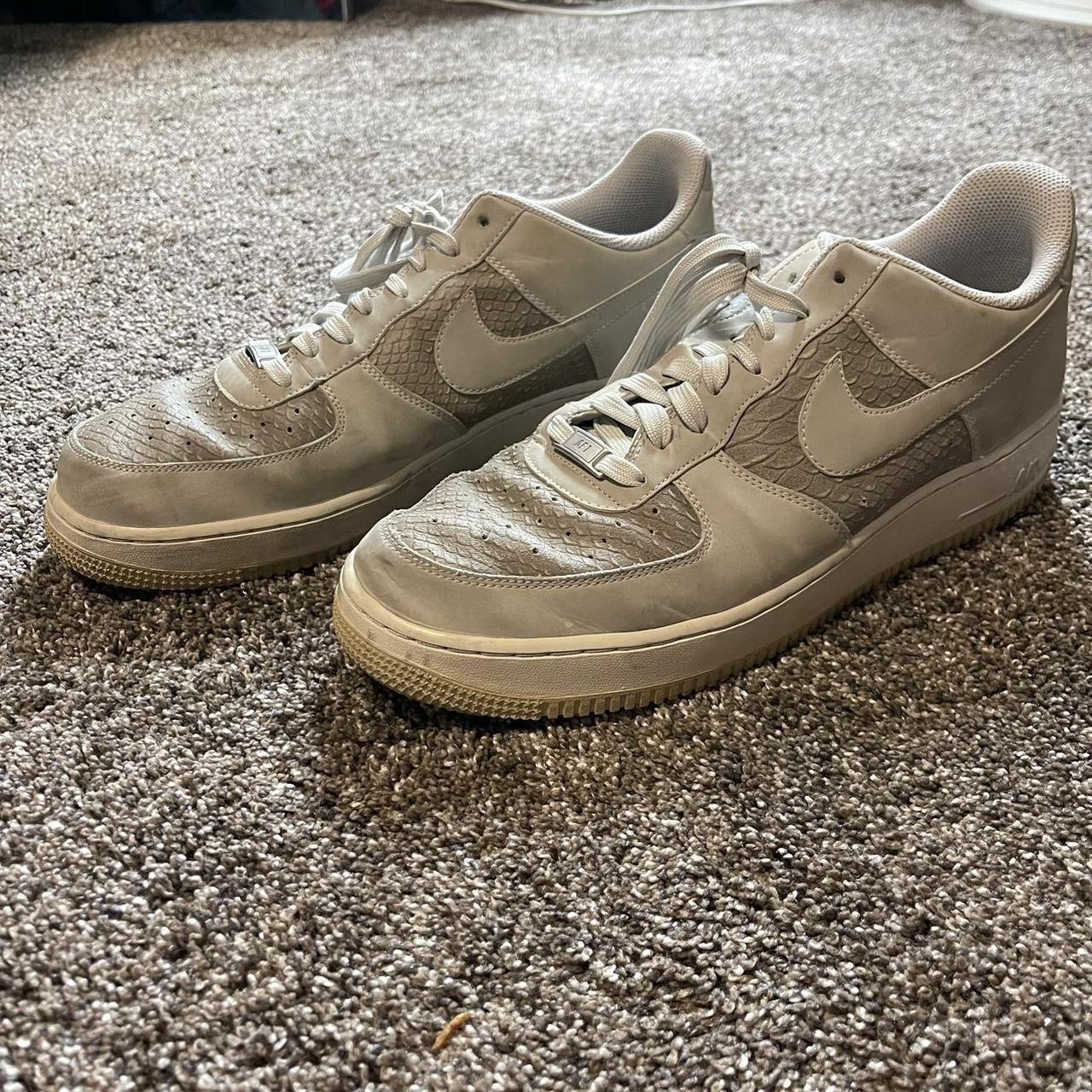 Nike Crocodile Air Forces Size... - Depop