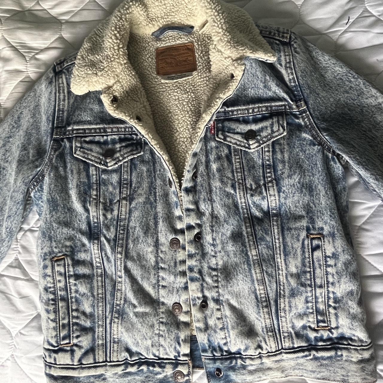 Levis original shop trucker jacket sherpa