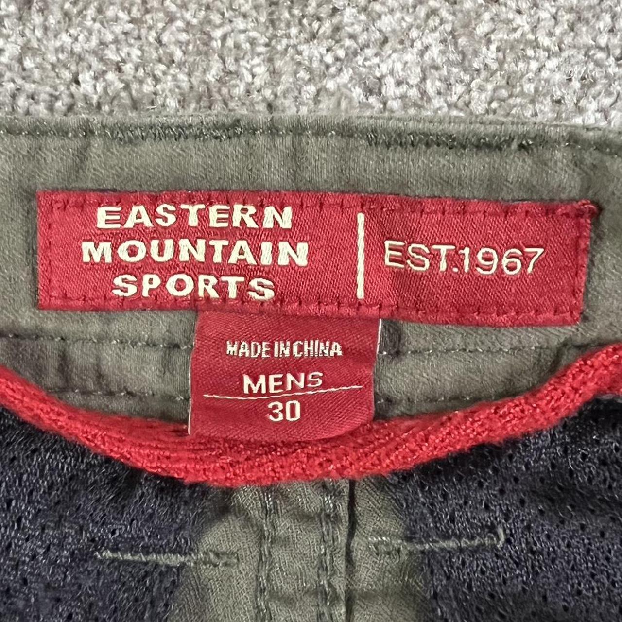 Eastern Mountain Sports Men's Khaki and Green Trousers Depop