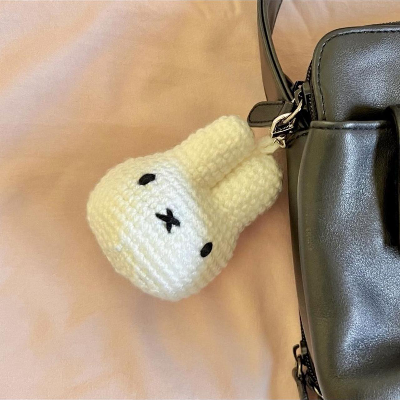 Miffy Crochet Keychain in Blue at Urban Outfitters