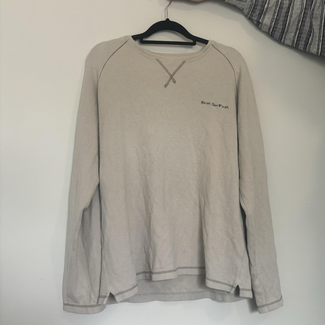 Rocha John Rocha beige long sleeve T Shirt Depop