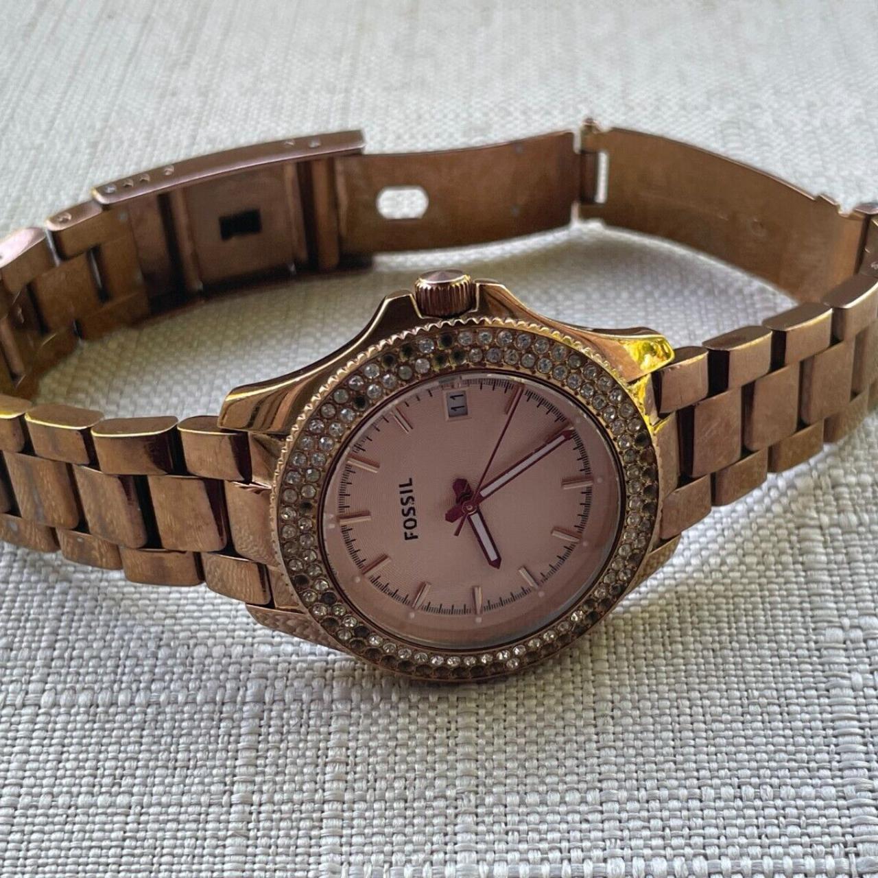 Diamond fossil online watch