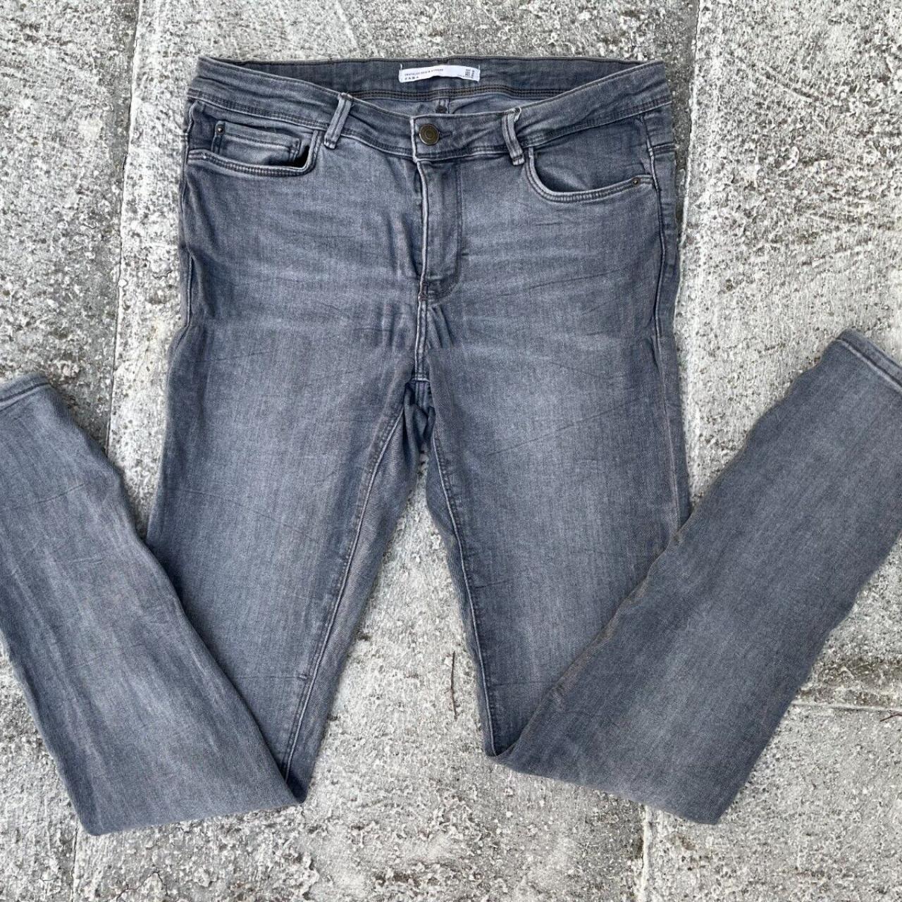 ZARA Women Jeans Denim Jeans Slim Fit Trafaluc Denim... - Depop