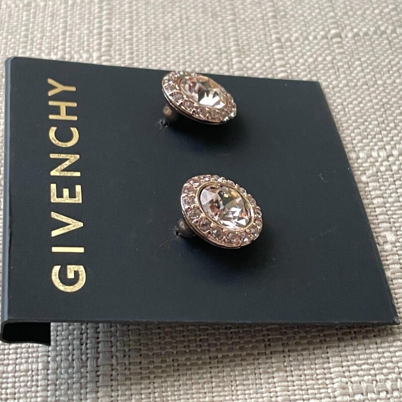 Givenchy rose hotsell gold stud earrings