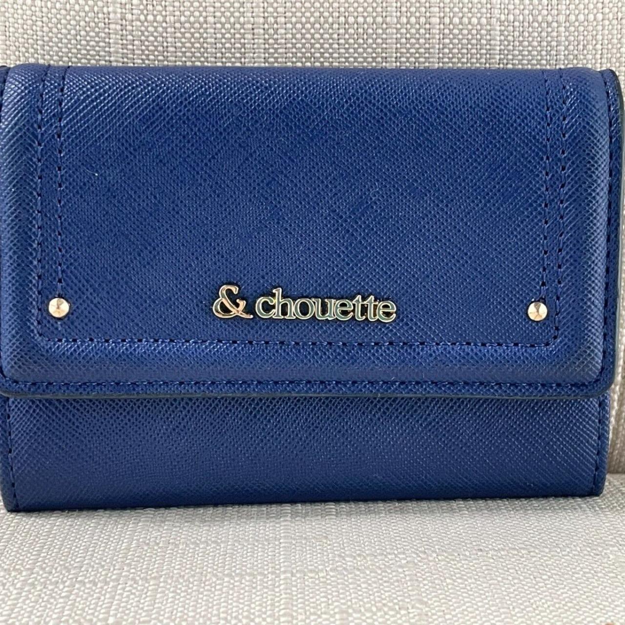 & Chouette Folded Wallet Pomefiore Model Blue... - Depop