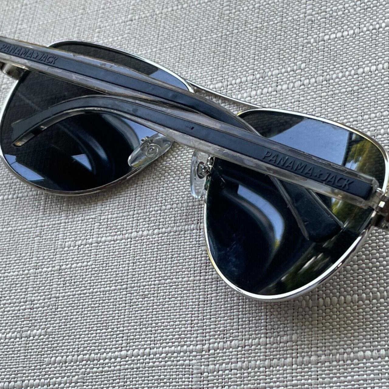 Panama Jack Men Sunglasses Polarized Silver Mirror - Depop