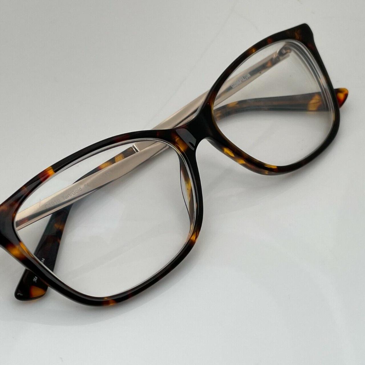 Cosmopolitan Eyeglasses Brown Tortoise/Gold Glasses - Depop