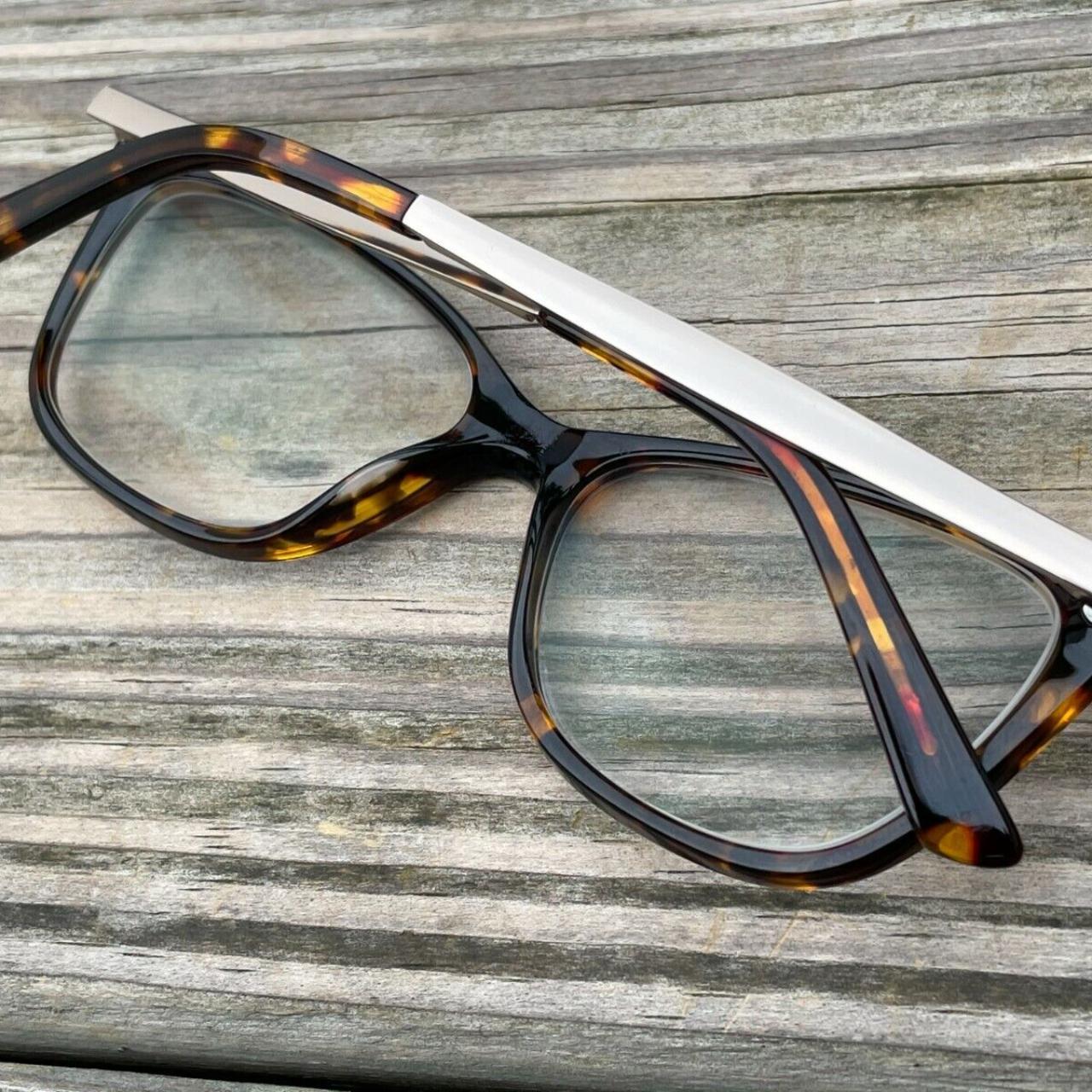 Cosmopolitan Eyeglasses Brown Tortoise/Gold Glasses - Depop