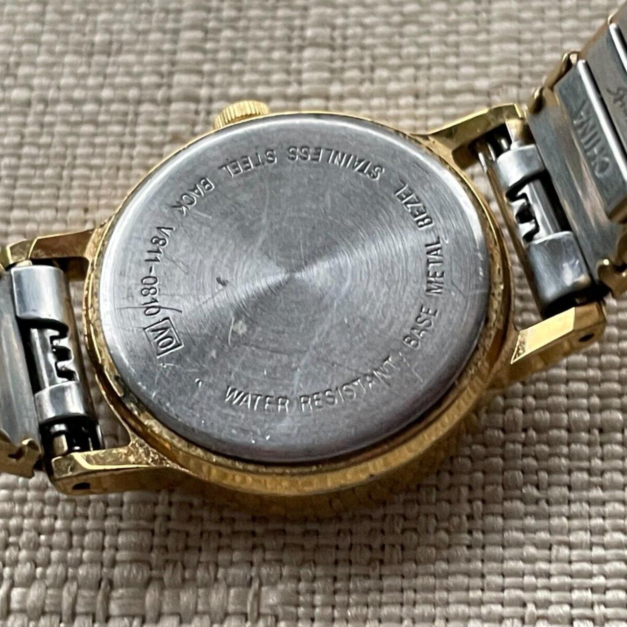 Timex base metal online bezel stainless steel back