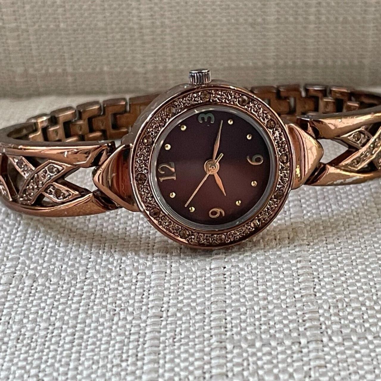 Allude Ladies Wristwatch Brown tone Quartz Analog Depop