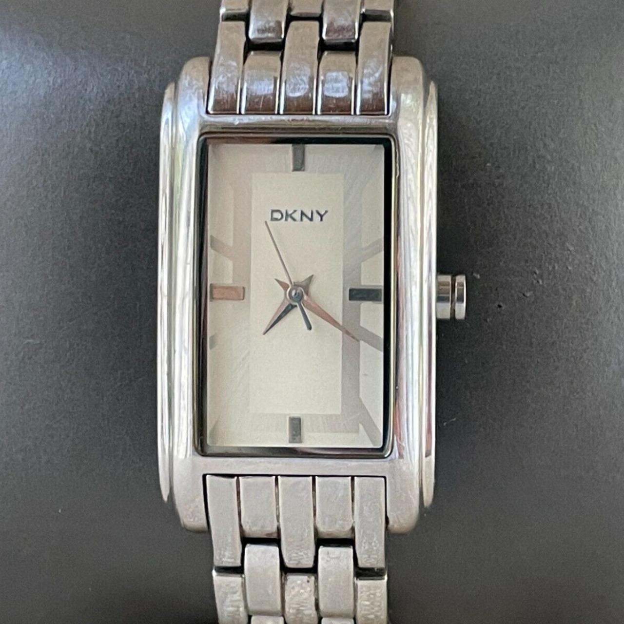 DKNY Women Wristwatch Silver Tone Quartz Analog Depop