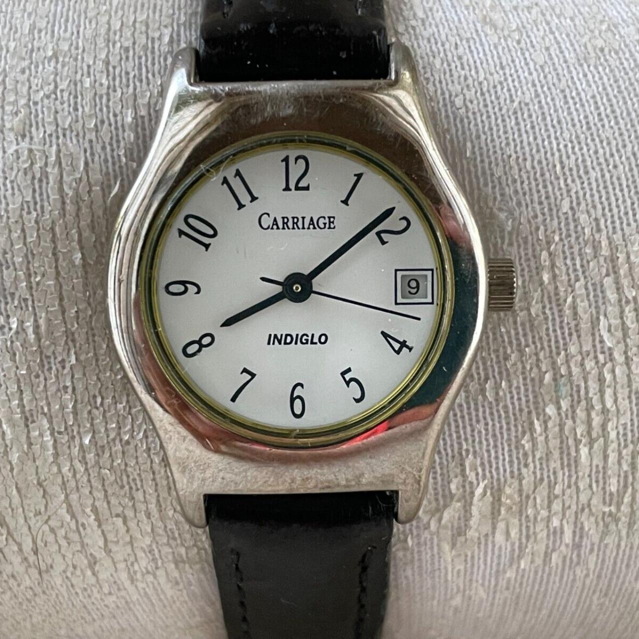 Carriage indiglo online watch