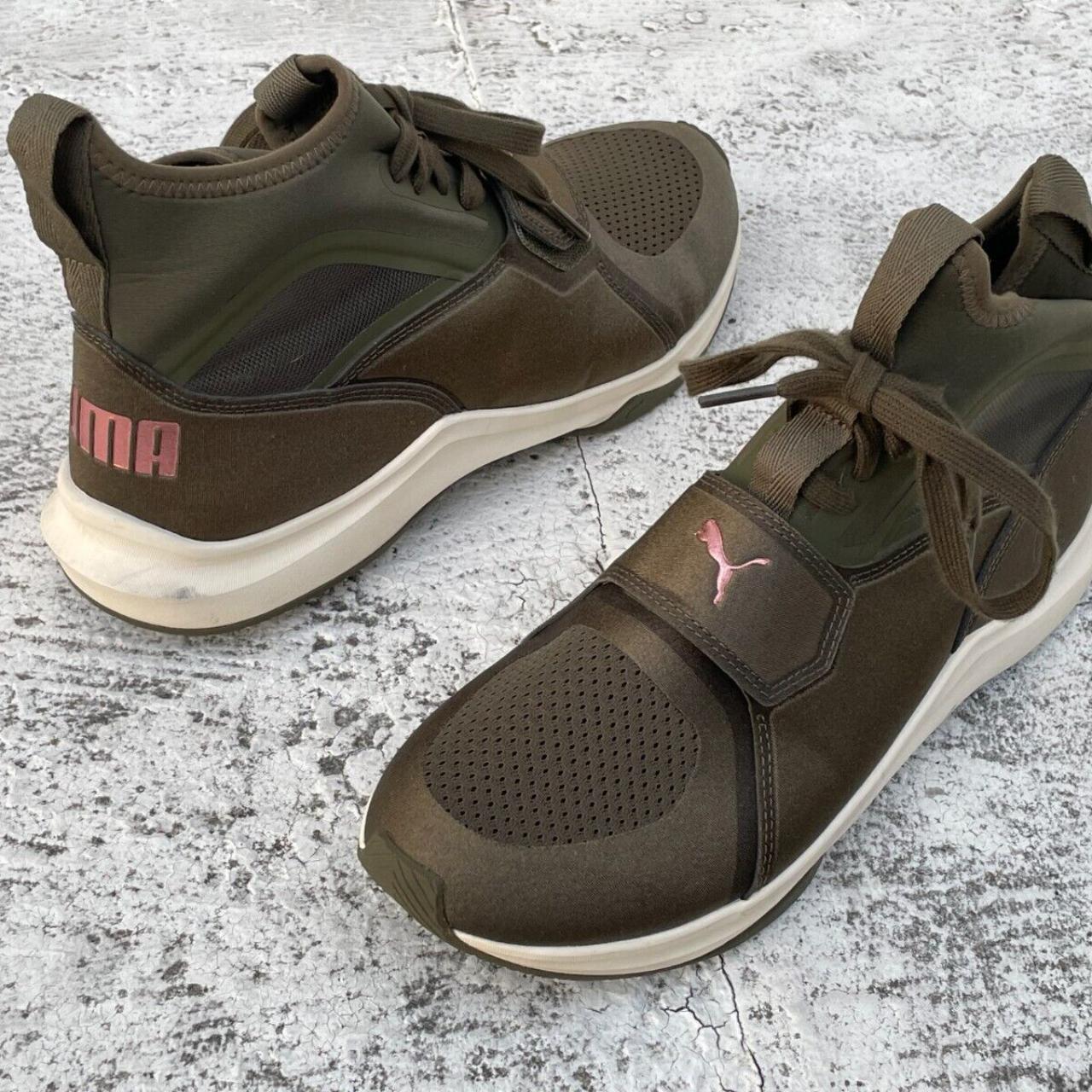 Puma ignite olive store green