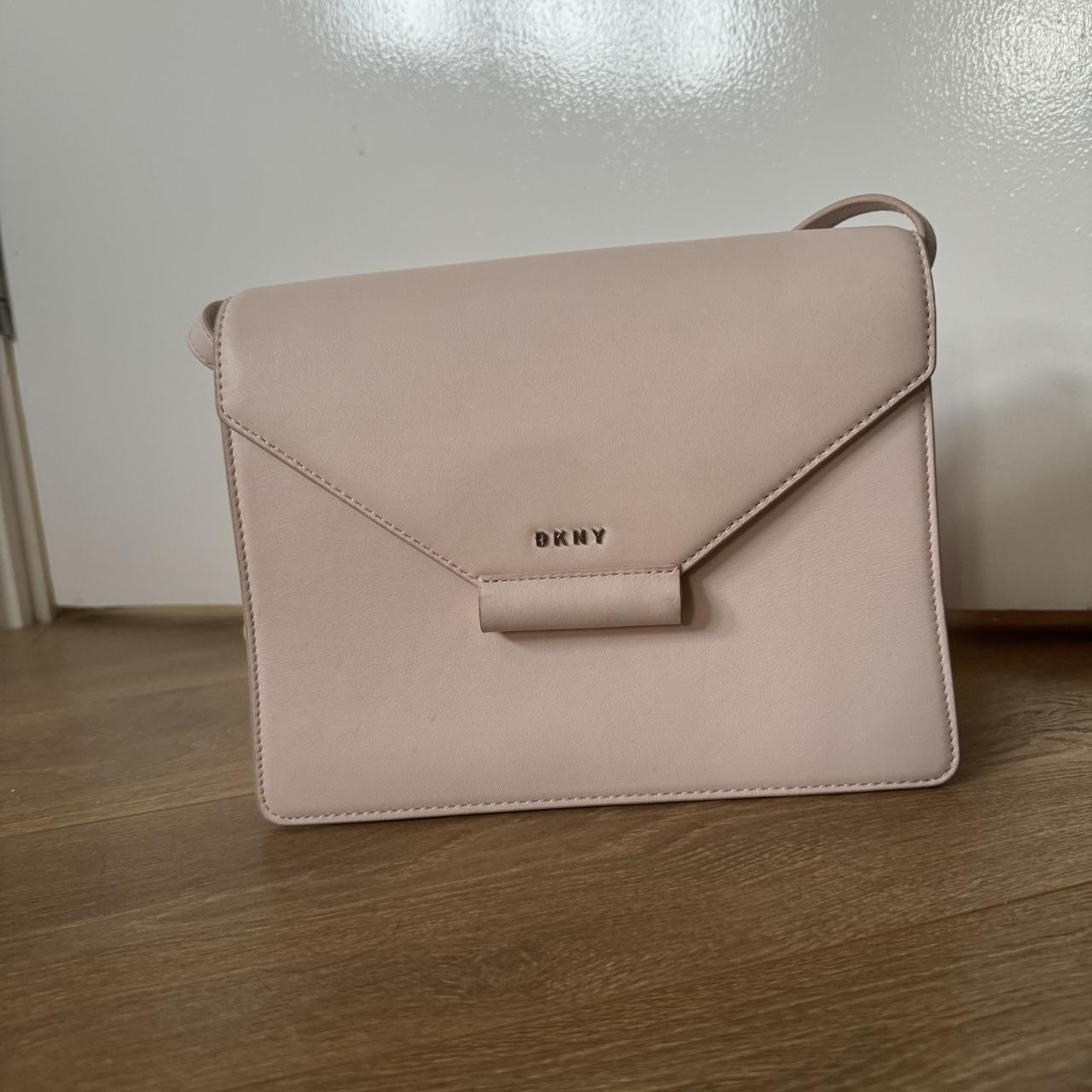 Baby pink/cream DKNY Cross body bag Brand new with... Depop