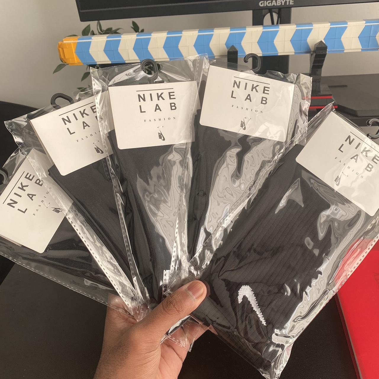 xl nike socks black