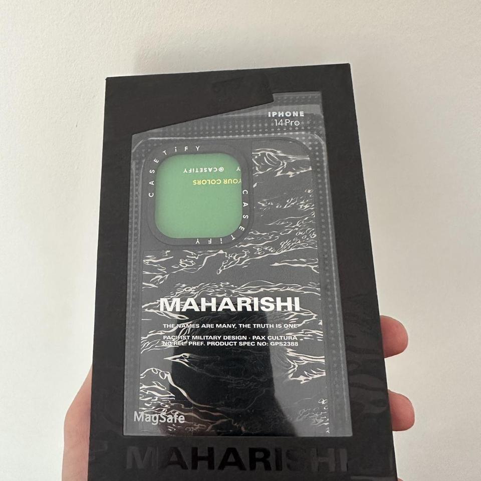 Maharishi X Casetify IPhone 14 Pro case. Opened but Depop